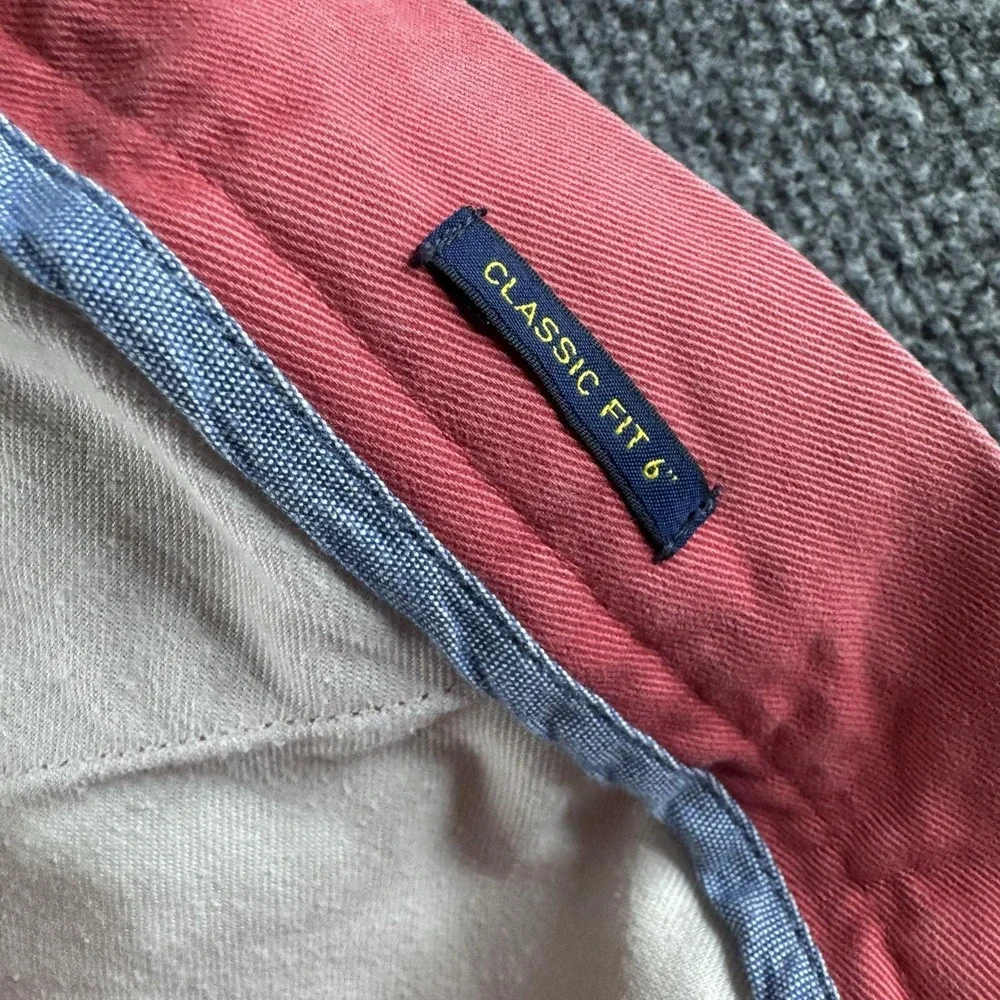 Polo Ralph Lauren Chino Shorts Mens 30 Red Classic Fit 6